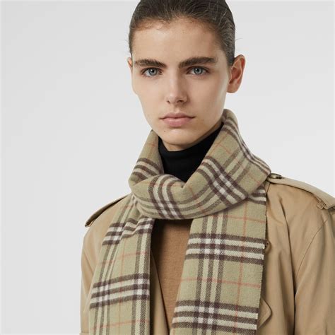 burberry check wool scarf review|burberry check cashmere scarf sale.